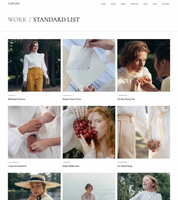 Photography Portfolio WordPress Theme