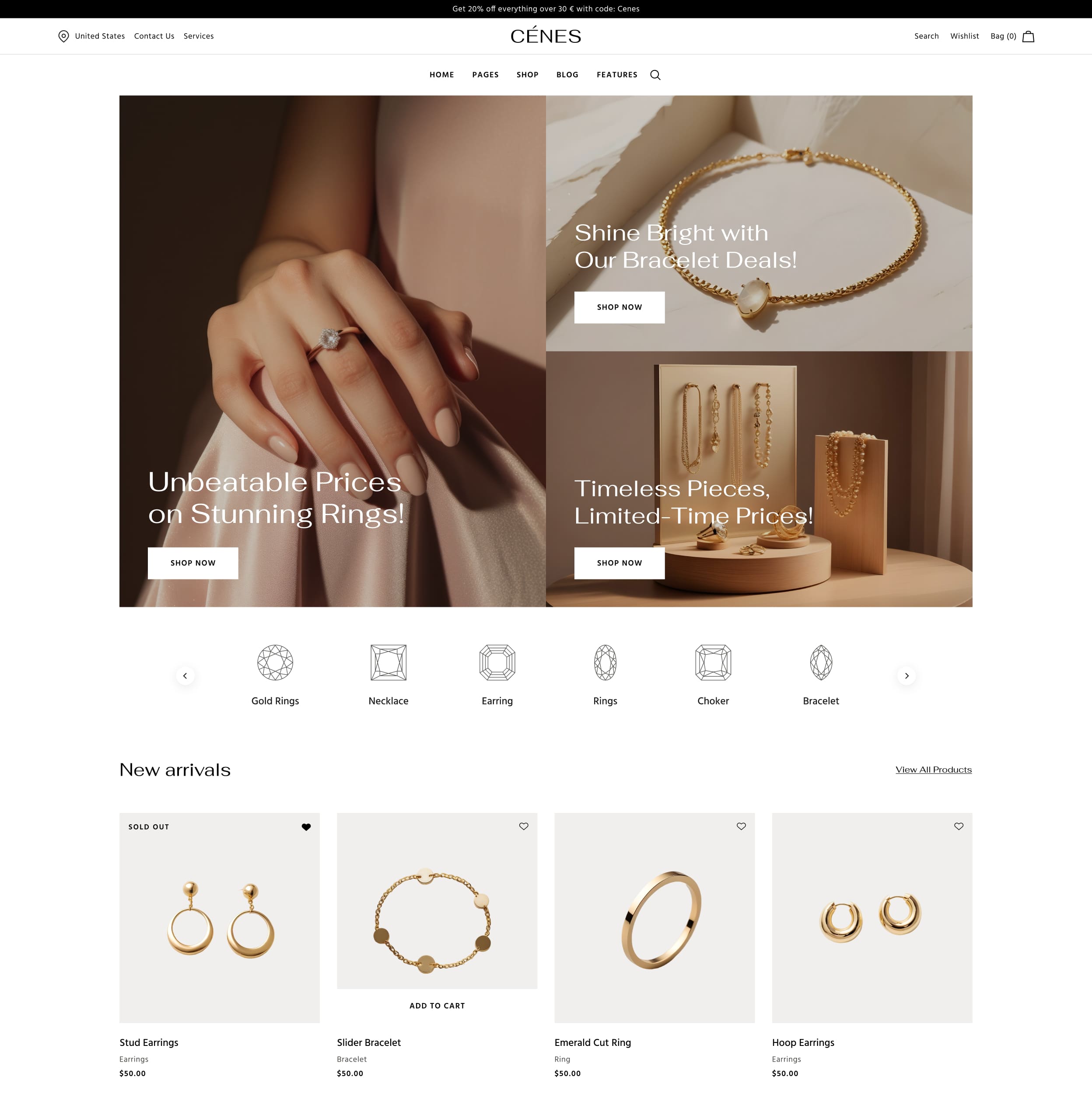 Jewelry WordPress Store Theme