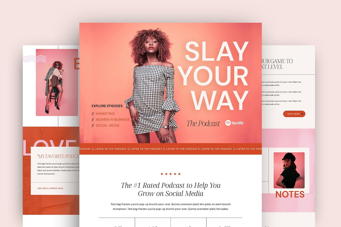 Website Template – Becca