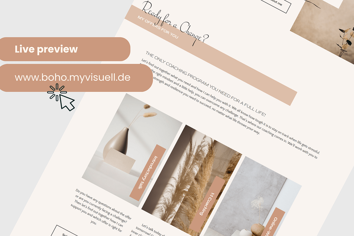 Coach Website Theme